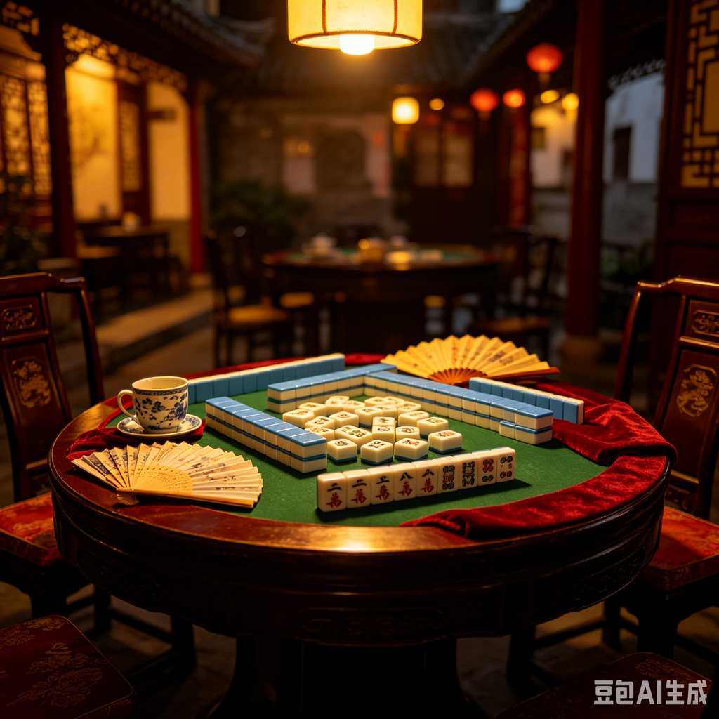 premium resin mahjong game set