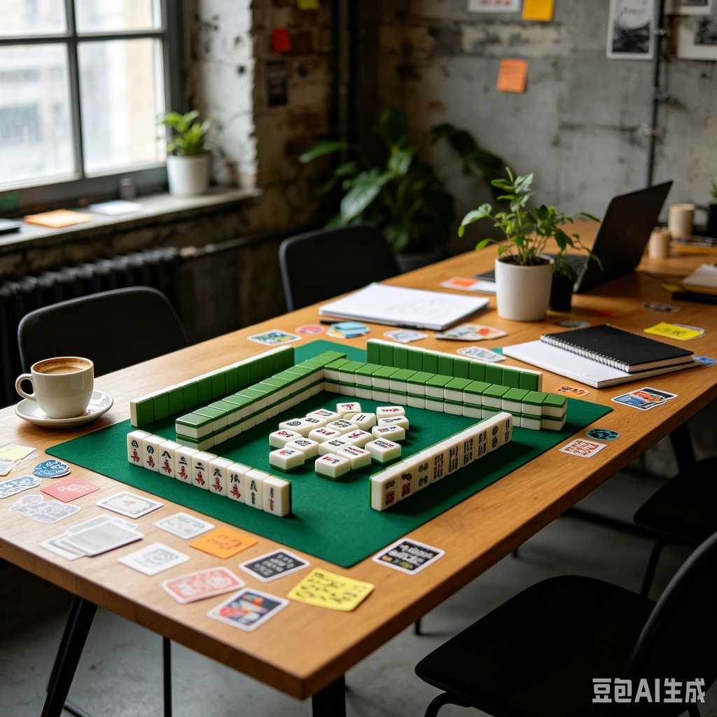 custom metallic mahjong set